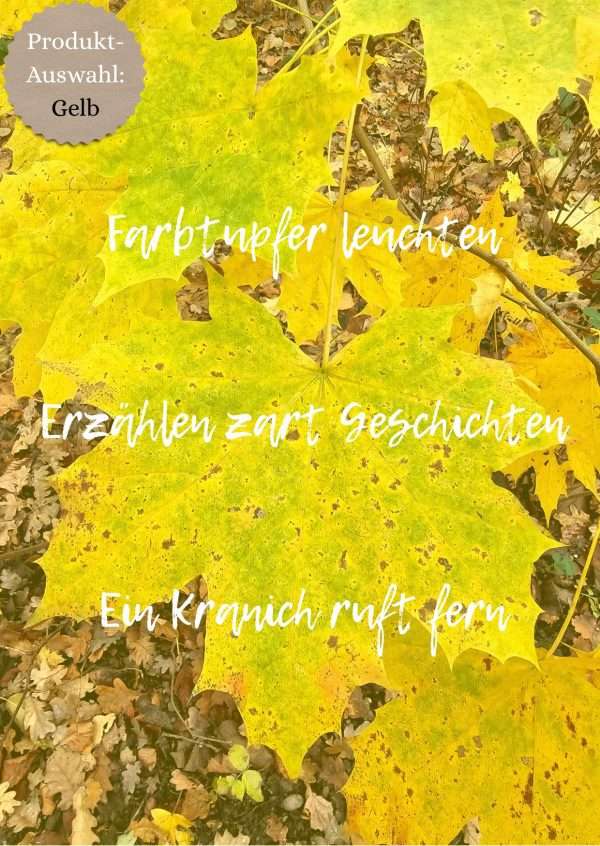 Haiku-Karten | Herbstzauber