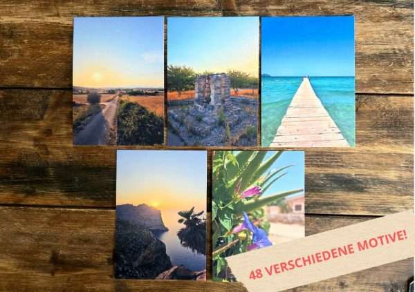 Grußkarten und Postkarten