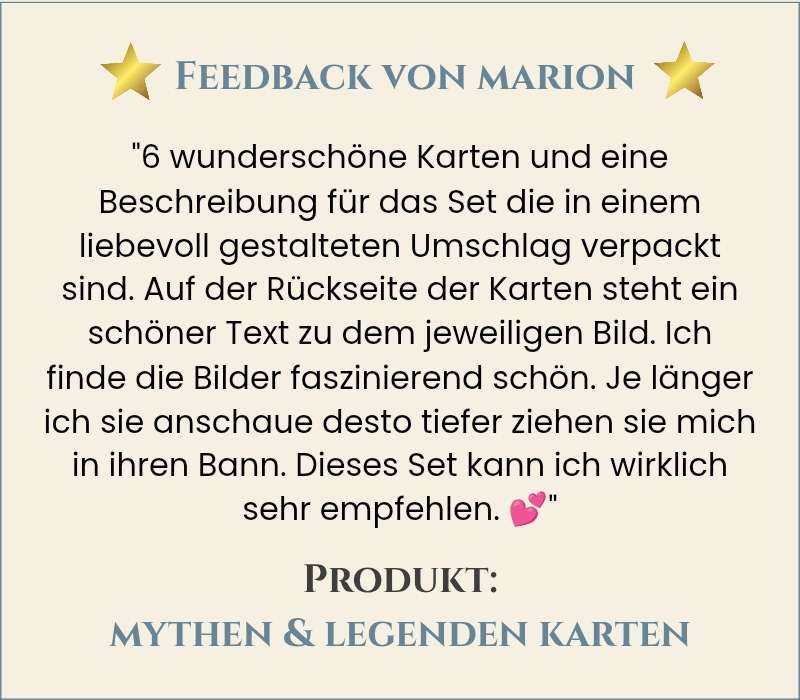Kundenstimme von Marion