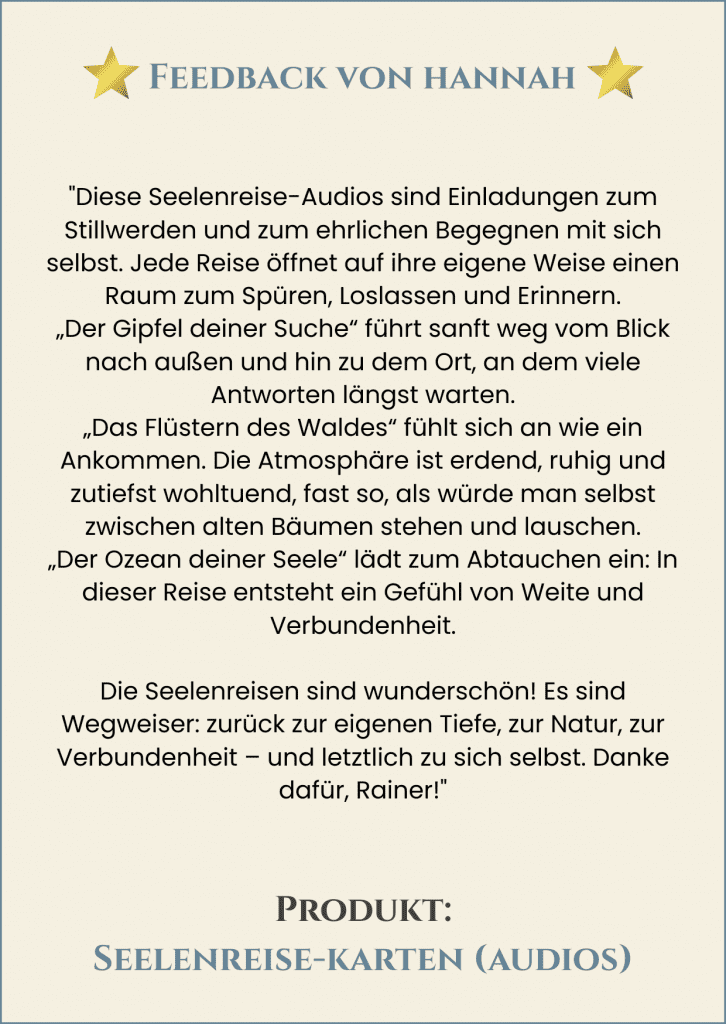 Kundenstimme von Hannah